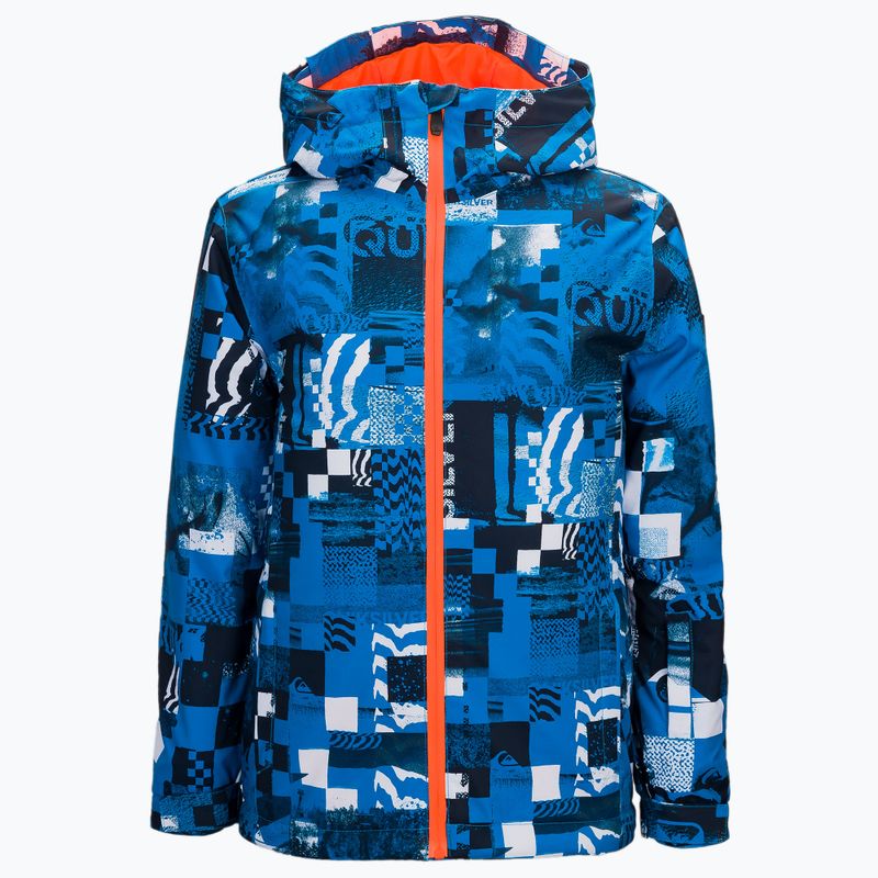 Giacca da snowboard Quiksilver Morton blu brillante radpack bambino