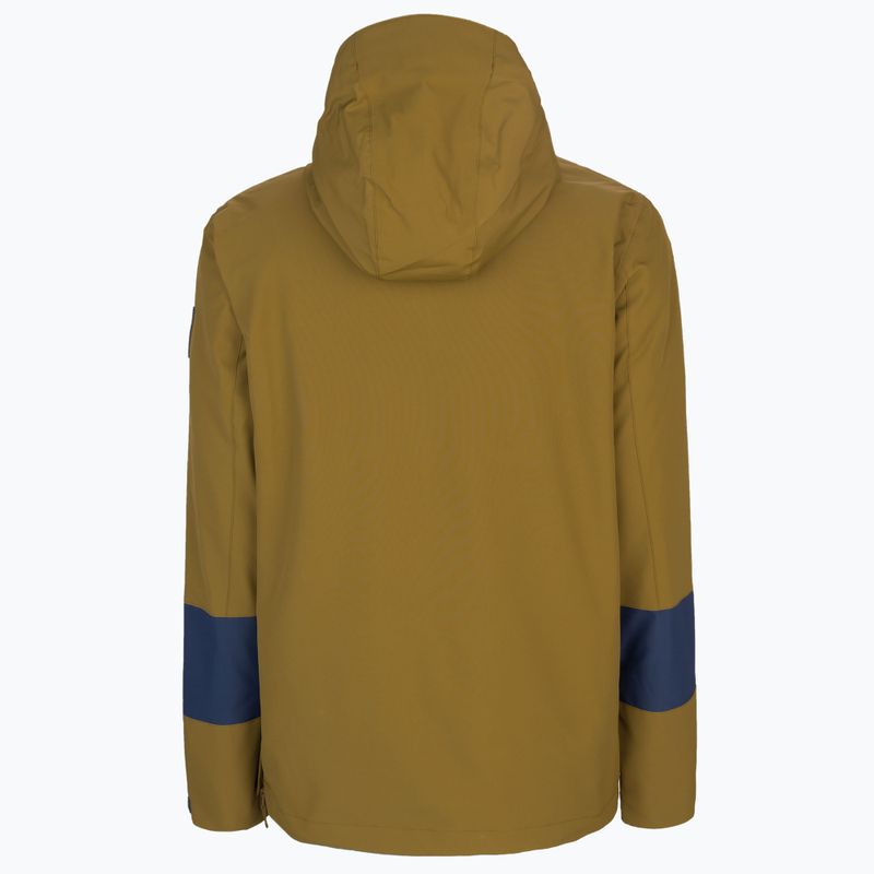 Giacca da snowboard Quiksilver Steeze military olive da uomo 2