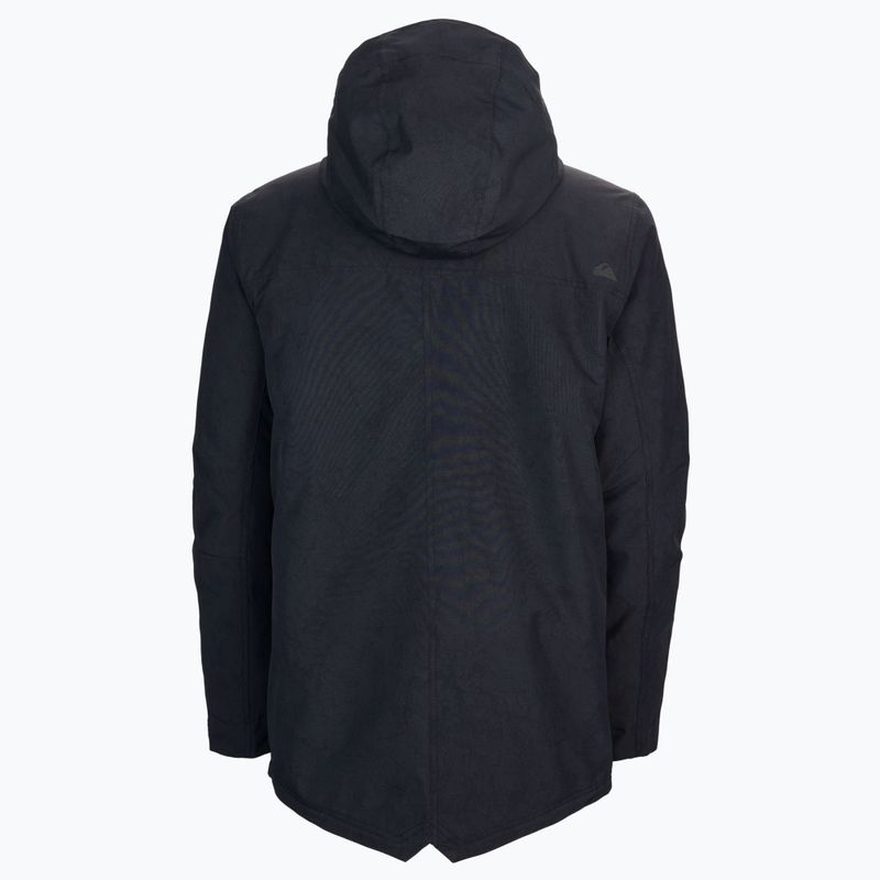 Giacca da snowboard Quiksilver Fairbanks uomo nero vero 2
