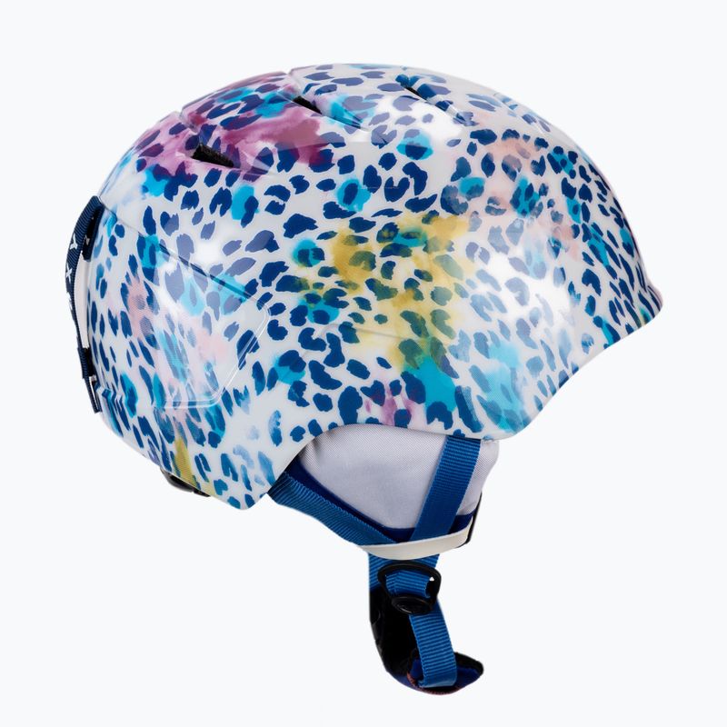 Casco da snowboard per bambini ROXY Slush Girl bianco brillante leopold 4