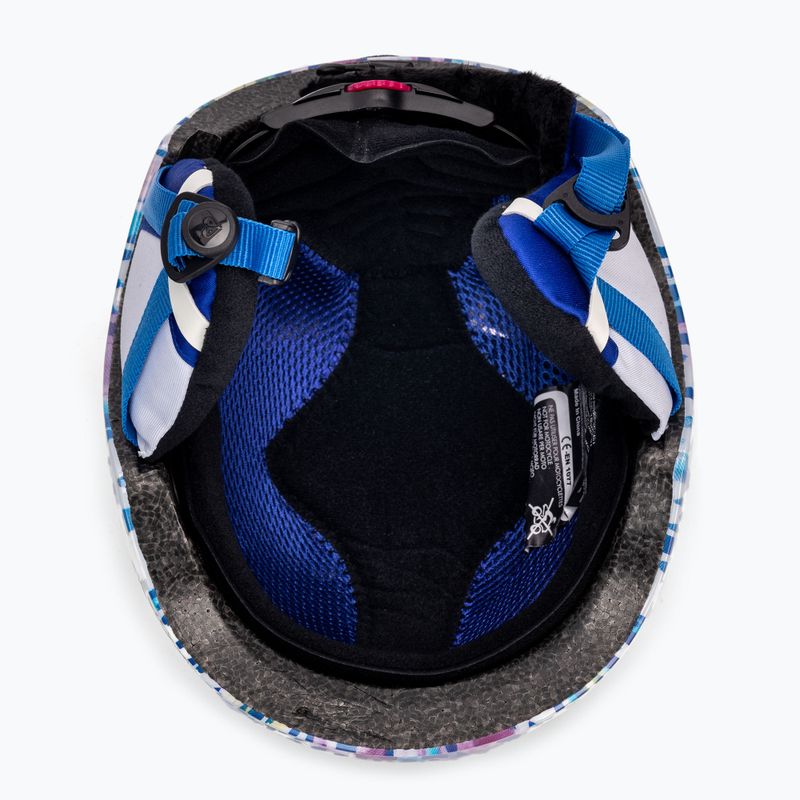 Casco da snowboard per bambini ROXY Slush Girl bianco brillante leopold 5