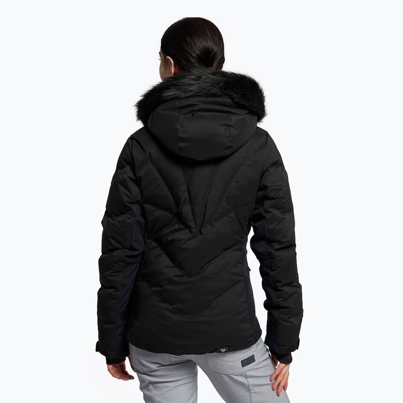 Giacca da snowboard da donna ROXY Snowstorm nero vero 4