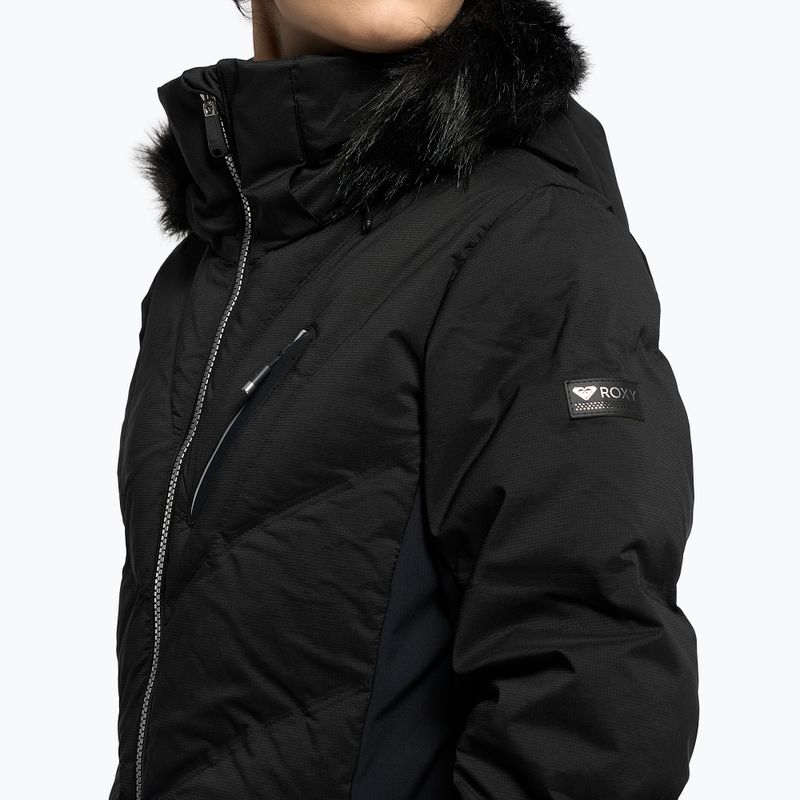 Giacca da snowboard da donna ROXY Snowstorm nero vero 6