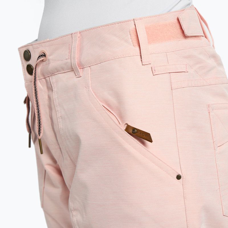 Pantaloni da snowboard donna ROXY Nadia argento rosa 6