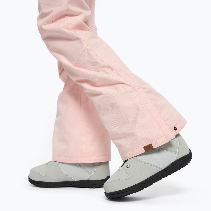 Pantaloni da snowboard donna ROXY Nadia argento rosa 7