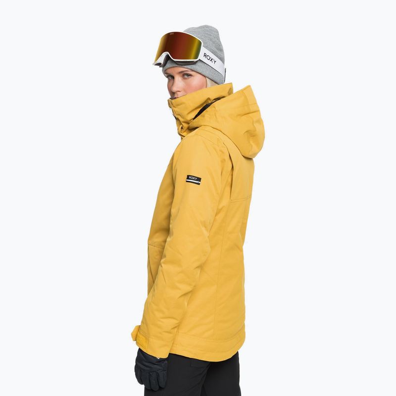 Giacca da snowboard donna ROXY Presence Parka oro 2