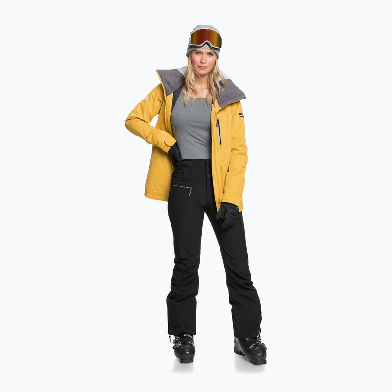 Giacca da snowboard donna ROXY Presence Parka oro 3