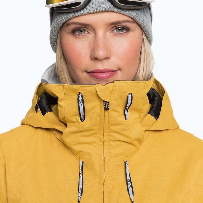 Giacca da snowboard donna ROXY Presence Parka oro 6