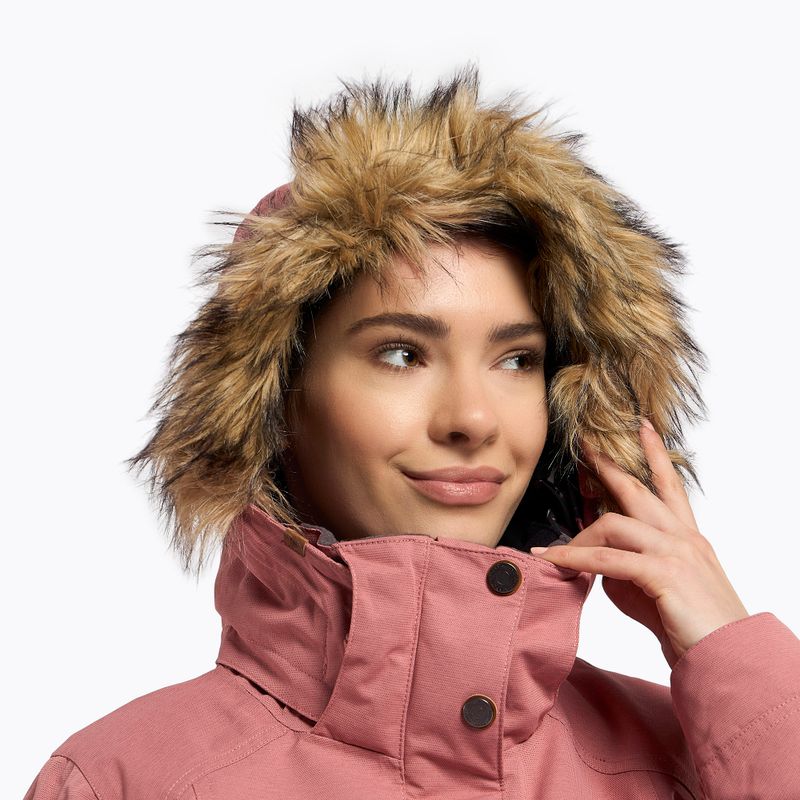 Giacca da snowboard donna ROXY Meade dusty rose 7