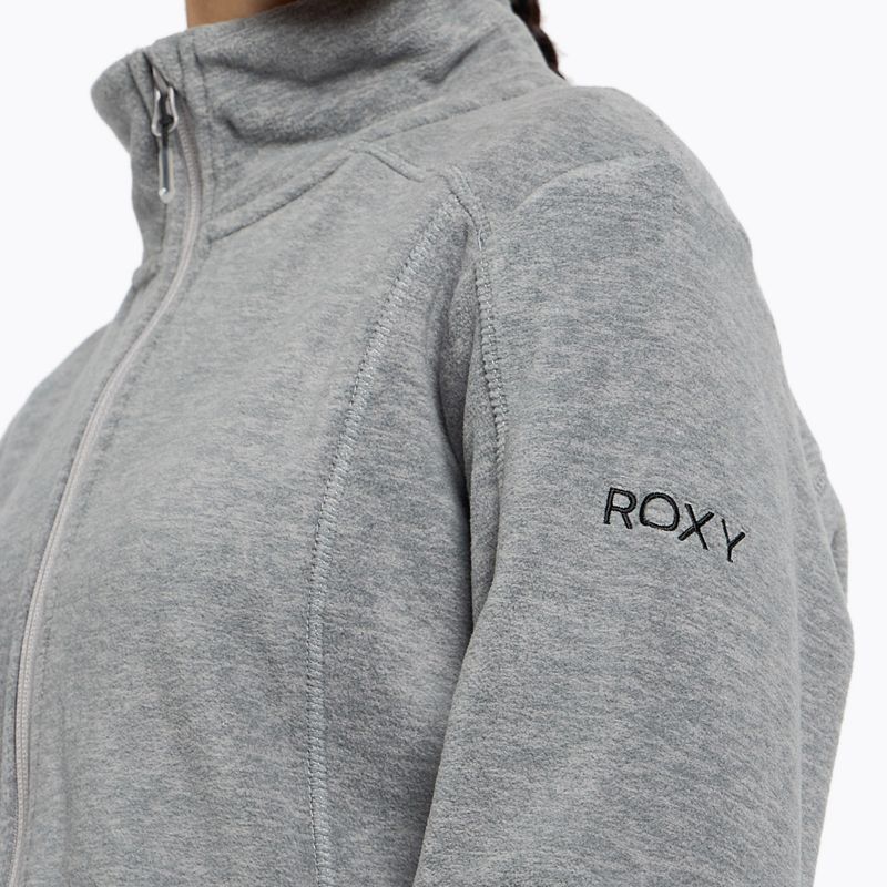 Felpa da donna ROXY Harmony grigio erica 11