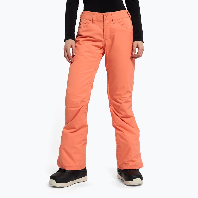 Pantaloni da snowboard donna ROXY Backyard fusion coral