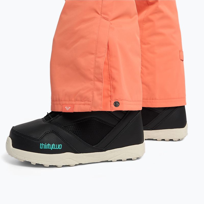 Pantaloni da snowboard donna ROXY Backyard fusion coral 7
