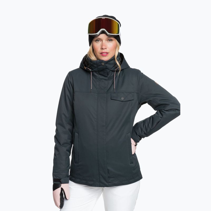 Giacca da snowboard donna ROXY Billie nero