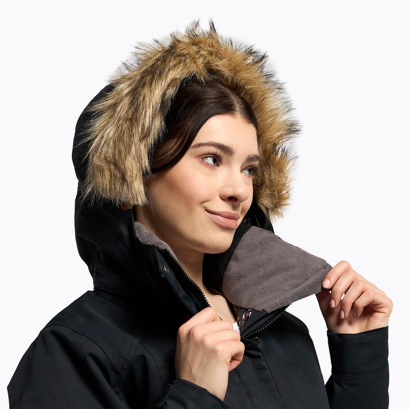 Giacca da snowboard donna ROXY Meade nero 5