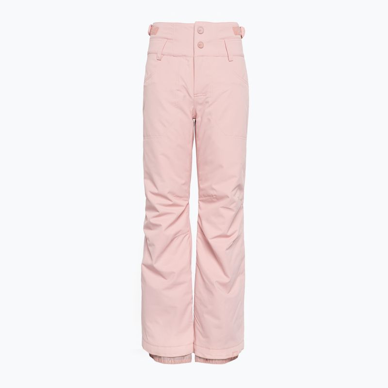Pantaloni da snowboard per bambini ROXY Diversion rosa cipria