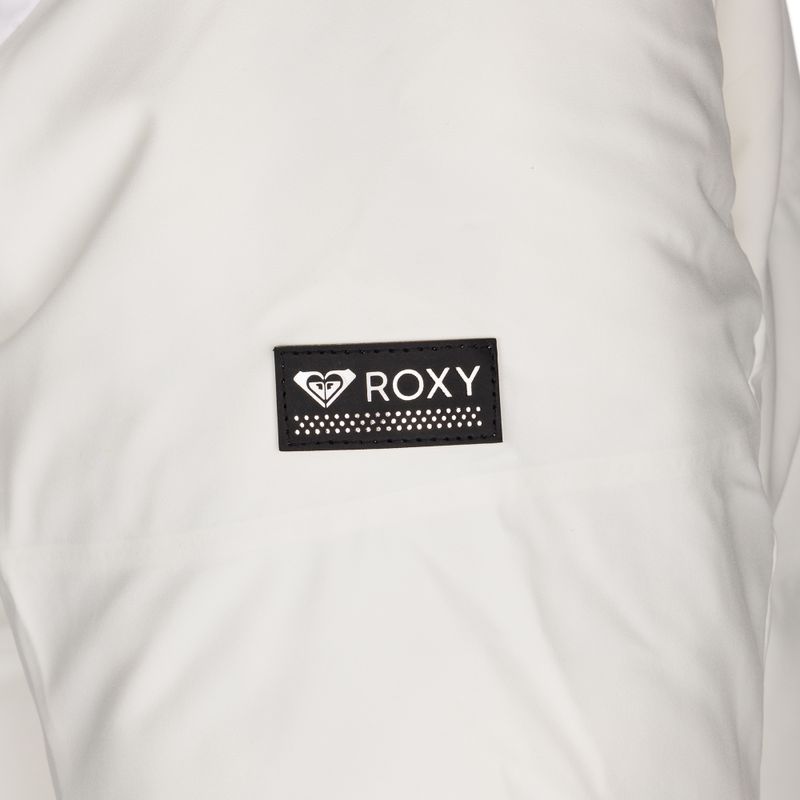 Giacca da snowboard donna ROXY Clouded bianco brillante 3