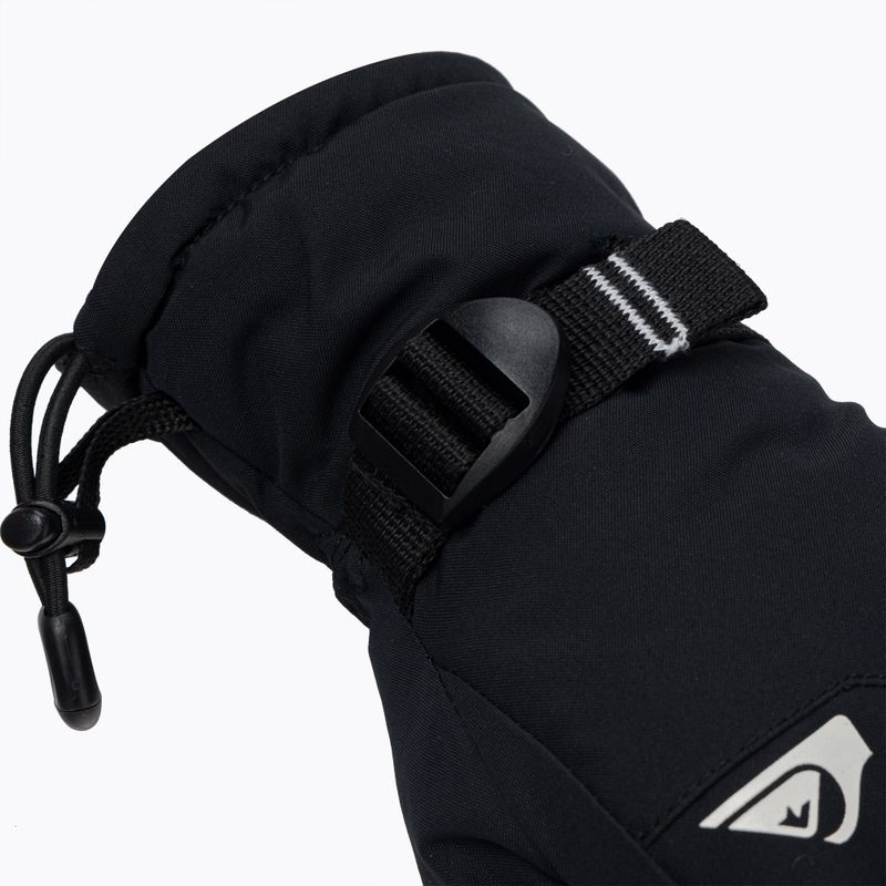 Quiksilver Mission J true black guanti da snowboard per bambini 6