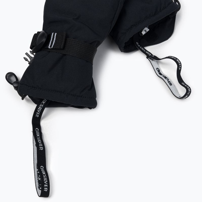 Quiksilver Mission J true black guanti da snowboard per bambini 7