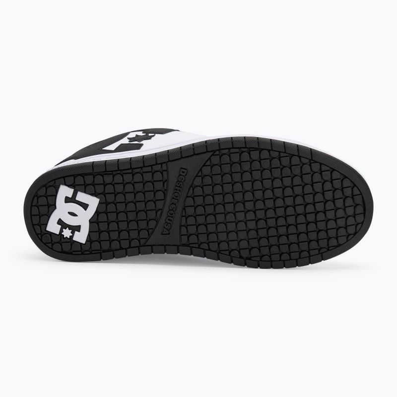 DC Court Graffik scarpe da uomo bianco / nero / nero 4