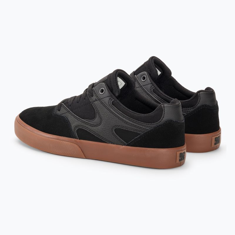 Scarpe DC Kalis Vulc da uomo nero/nero/gomma 3