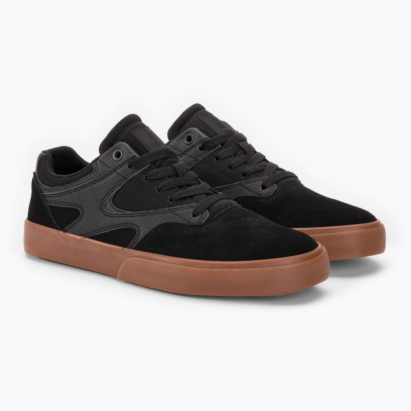 Scarpe DC Kalis Vulc da uomo nero/nero/gomma 4