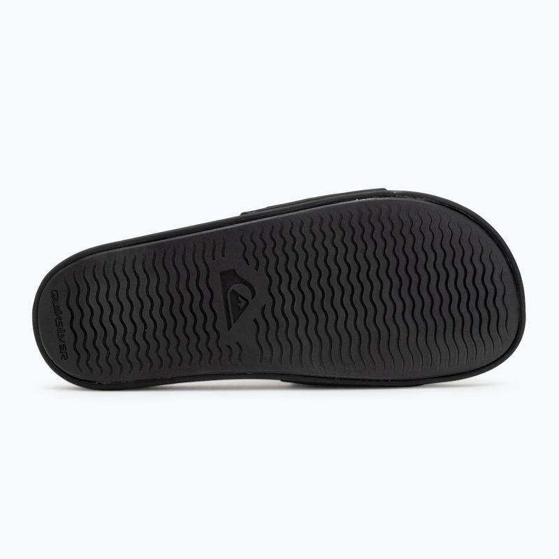 Quiksilver Rivi Slide Adjust nero/grigio/nero infradito uomo 4