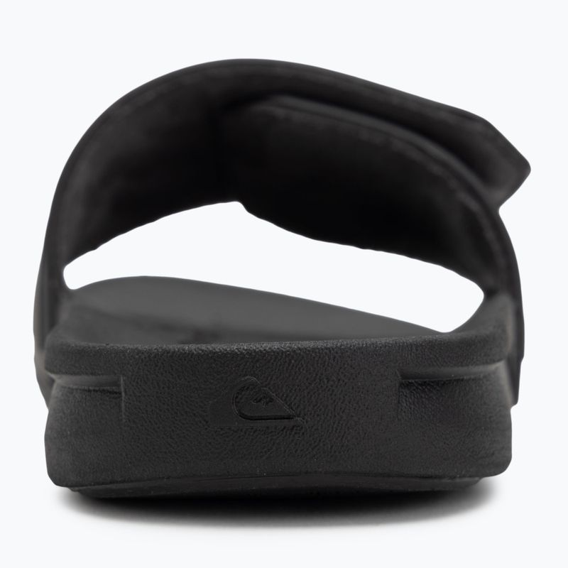 Quiksilver Rivi Slide Adjust nero/grigio/nero infradito uomo 6