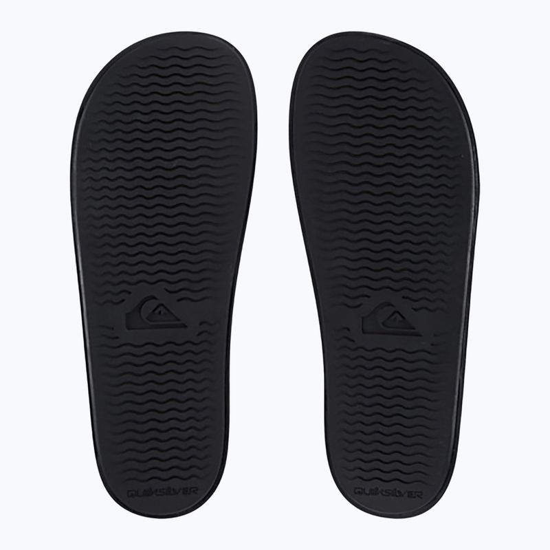 Quiksilver Rivi Slide Adjust nero/grigio/nero infradito uomo 3