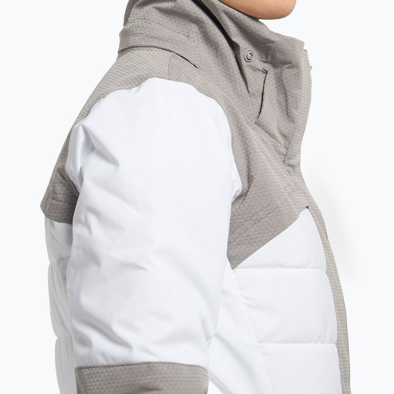 Giacca da snowboard donna ROXY Dakota bianco brillante 8