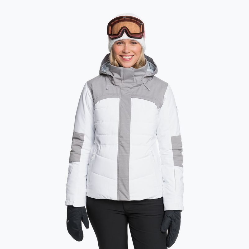 Giacca da snowboard donna ROXY Dakota bianco brillante 15