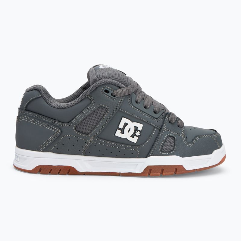 Scarpe DC Stag grigio / gomma da uomo 2