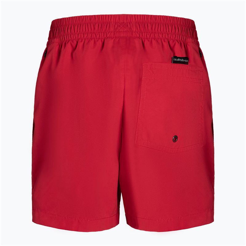 Pantaloncini da bagno per bambini Quiksilver Everyday 13" ad alto rischio rosso 2