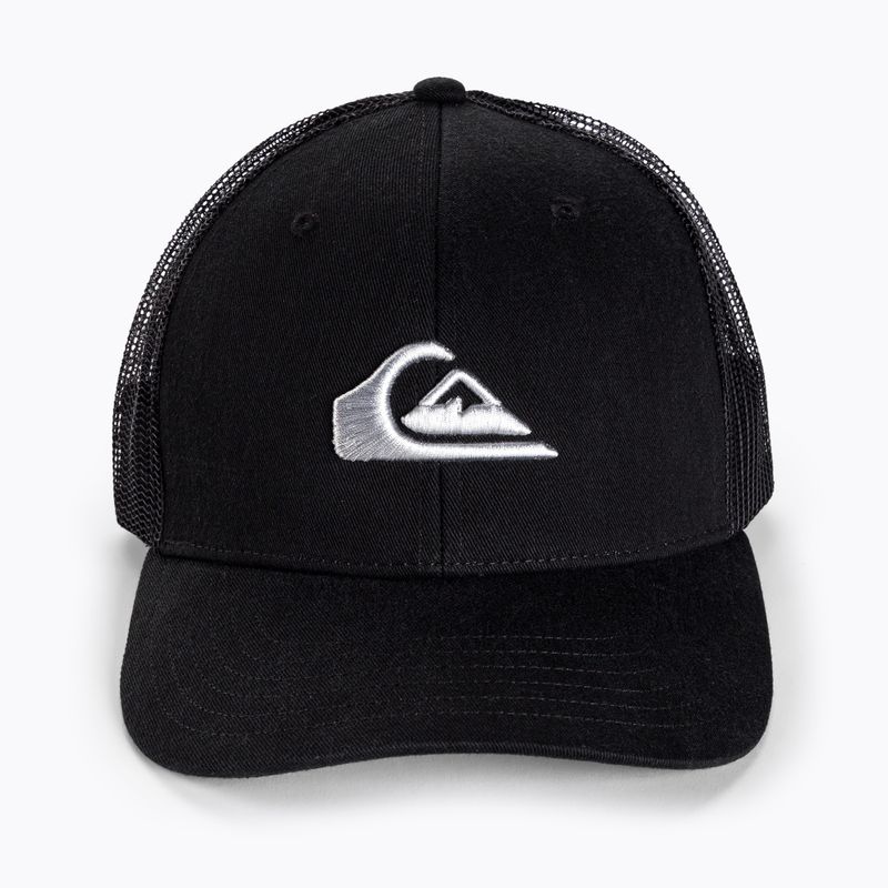 Cappello da baseball Quiksilver Grounder nero da uomo 4