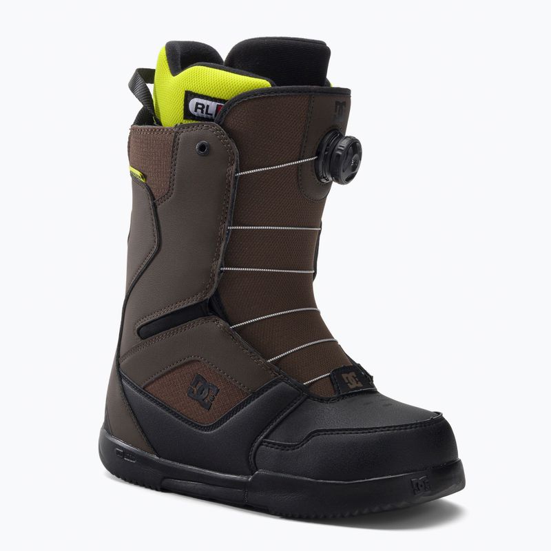 Scarponi da snowboard da uomo DC Scout wren