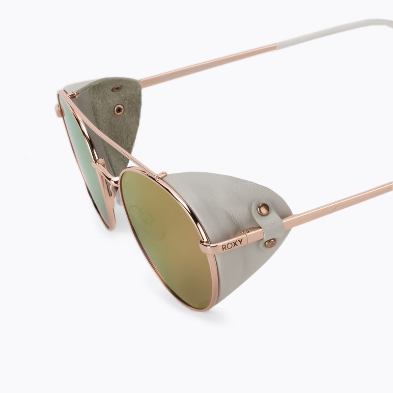 Occhiali da sole ROXY Blizzard donna oro rosa lucido/bianco/ml sup pi 5