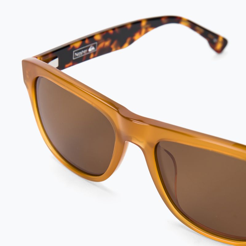 Occhiali da sole Quiksilver Nasher crystal honey/brown 3