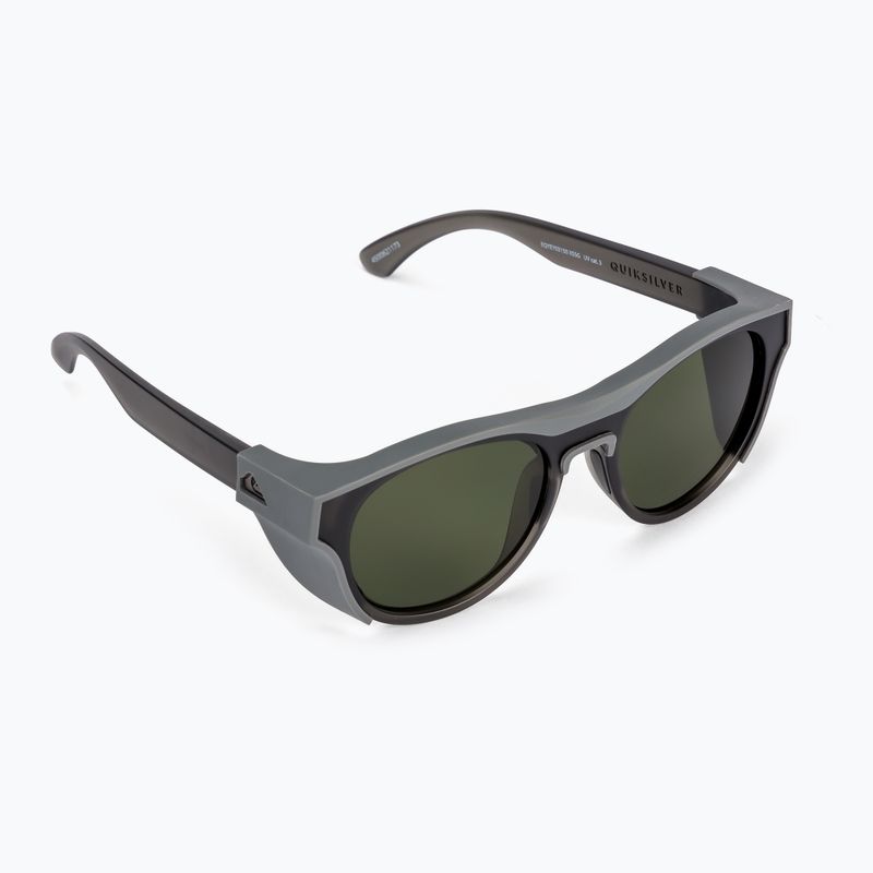 Occhiali da sole Quiksilver Eliminator + cristallo opaco fumo/verde