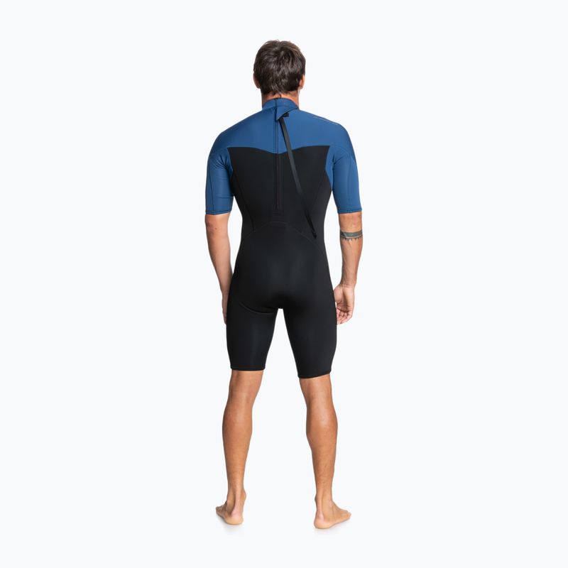 Muta Quiksilver 2/2 da uomo Springsuit Everyday Session S/SL nero/insignia 9