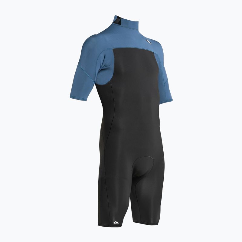 Muta Quiksilver 2/2 da uomo Springsuit Everyday Session S/SL nero/insignia