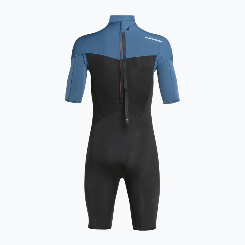 Muta Quiksilver 2/2 da uomo Springsuit Everyday Session S/SL nero/insignia 3