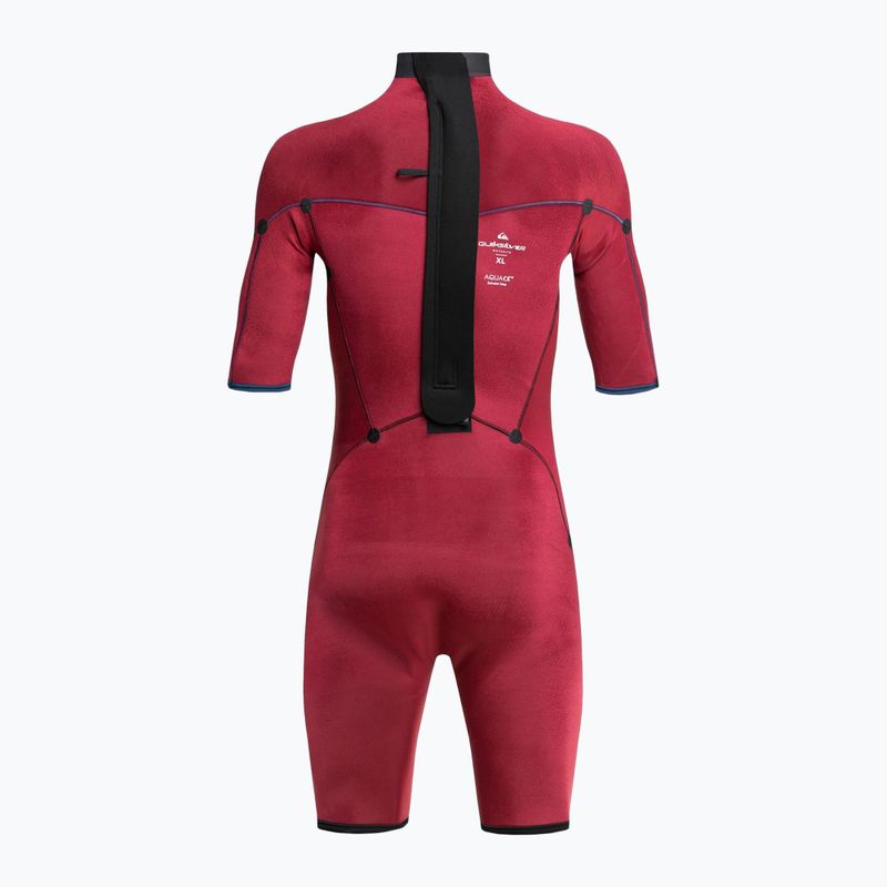 Muta Quiksilver 2/2 da uomo Springsuit Everyday Session S/SL nero/insignia 5