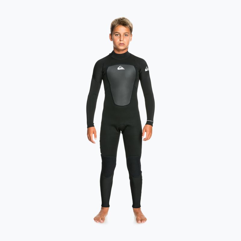 Schiuma da nuoto Quiksilver per bambini 3/2 Prologue BZ nero