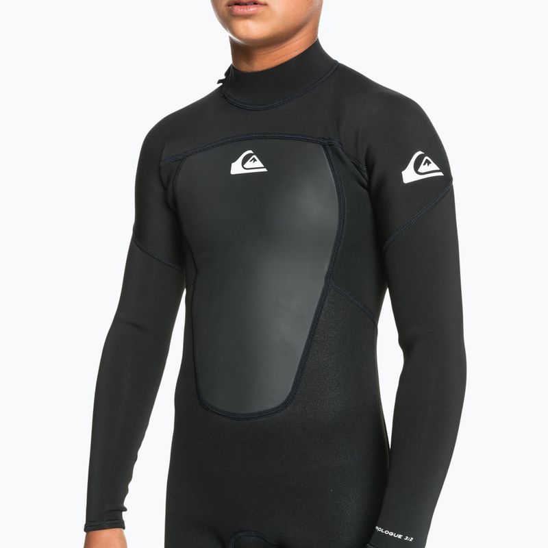 Schiuma da nuoto Quiksilver per bambini 3/2 Prologue BZ nero 3