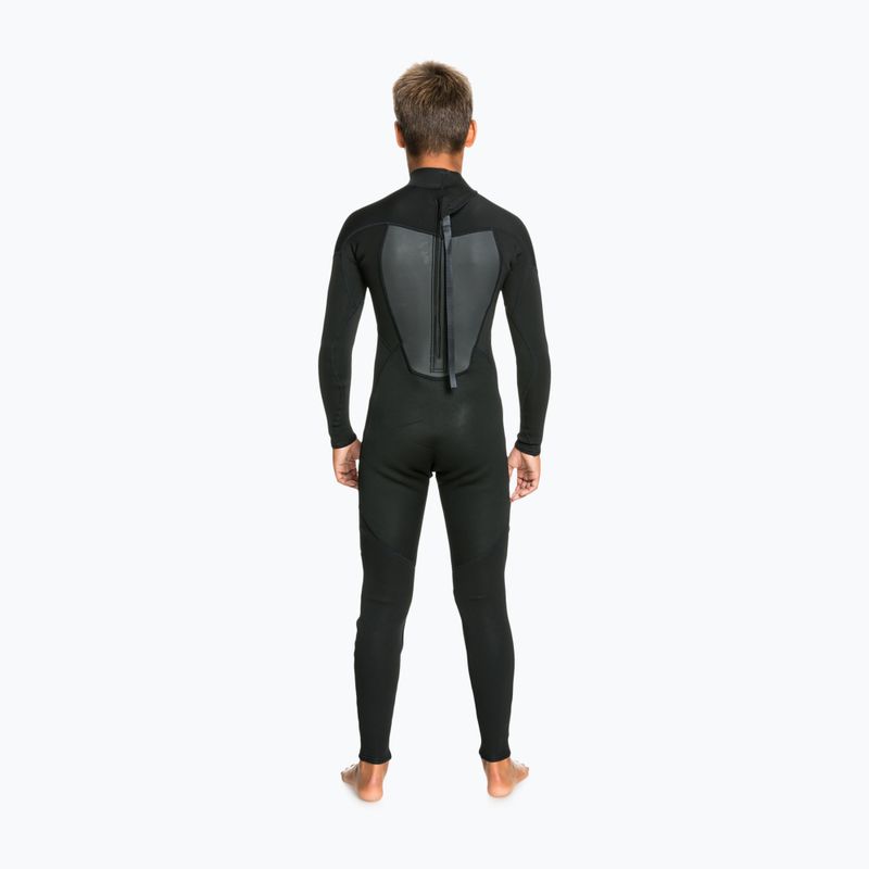 Schiuma da nuoto Quiksilver per bambini 3/2 Prologue BZ nero 6