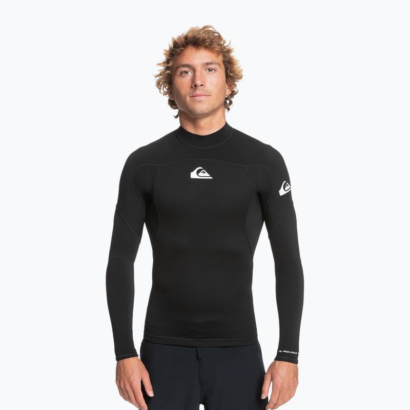 Quiksilver Uomo Giacca in neoprene da 1 mm Prologue nero