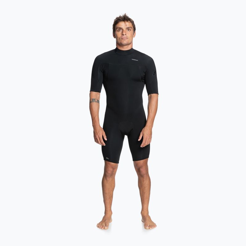 Quiksilver tuta 2/2 da uomo Everyday Session S/SL nero 6