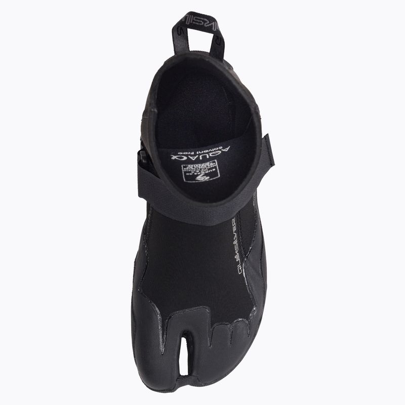 Stivale Quiksilver Everyday Sessions 3 Split Toe da uomo in neoprene nero 6
