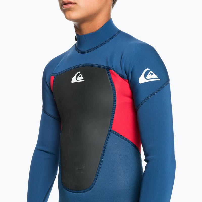 Quiksilver 3/2 Prologue BZ B L/SL muta da bambino con insegne/ad alto rischio 9