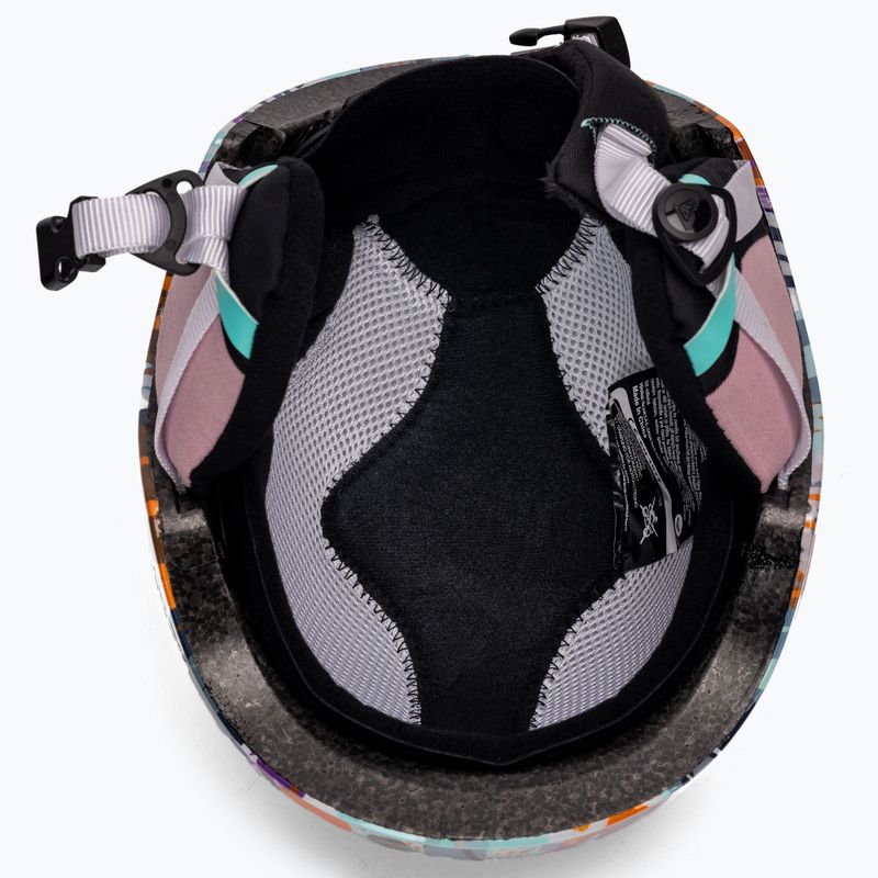 Casco da snowboard per bambini ROXY Slush Girl bianco brillante 5
