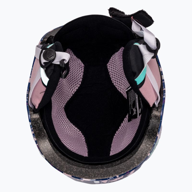 Casco da snowboard per bambini ROXY Slush Girl blu medievale 5